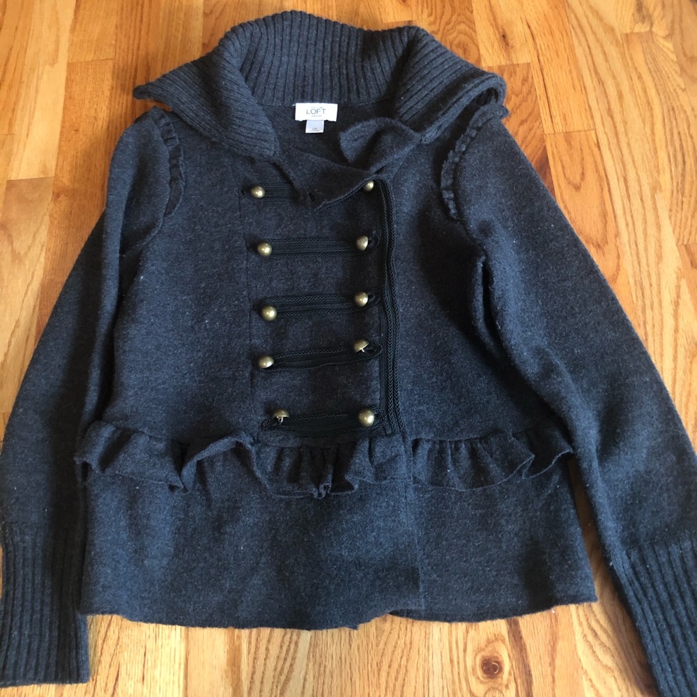 Dark Gary LP Loft sweater